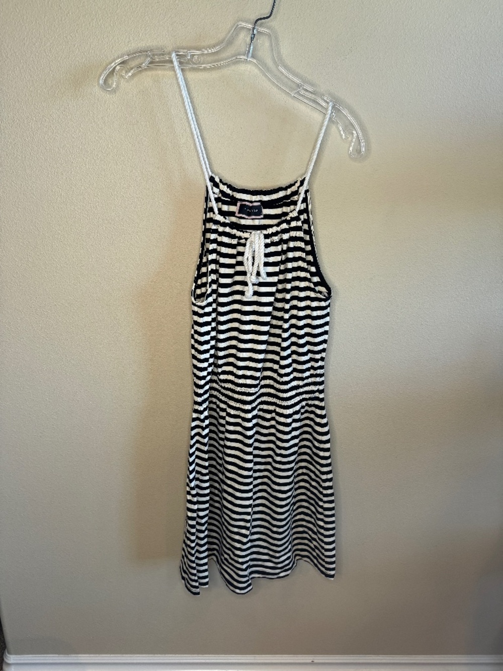 TWENTY-29 black and white striped short dress size medium